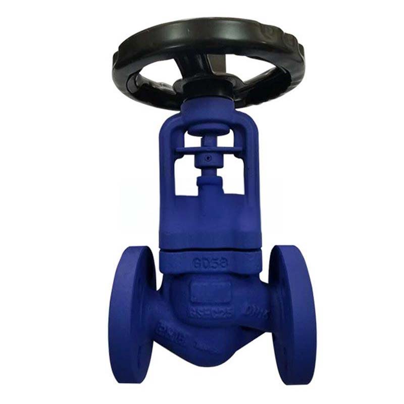 Bellow sealed globe valve